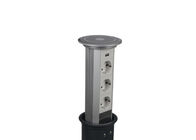 Up And Down Automatically Lifting Kitchen Pop Up Power Tower With European CEE 7 Schuko Outlets