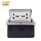 20a Raised Pop Up Electrical Floor Socket With LAN And Voice