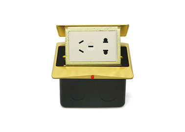 16A 250V Square Electrical Outlet Pop Out High Impact And Mechanical Strength