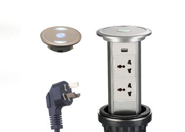 Universal Outlet Motorized Pop Up Socket Fire Proof With Anti - Pinch Protection