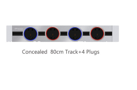 Lighting Plug Power Track Socket Rail Accessories System With Connectors